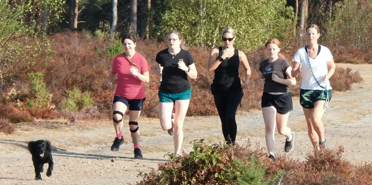 Guided outdoor running designed to help you run sustainably, confidently and in a way that works for your body. No shouting. No pressure. Just progress.